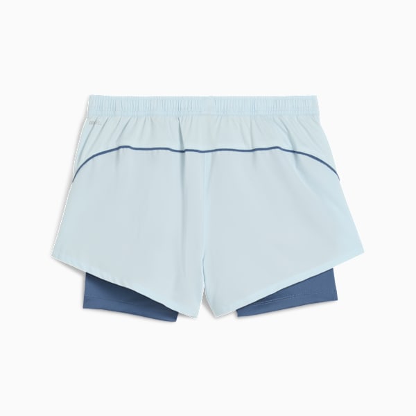 VELOCITY 2-in-1 Women's 3" Running Shorts, Sea Glass, extralarge-IND